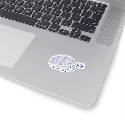 Hedgehog VibesTodd Art Sticker