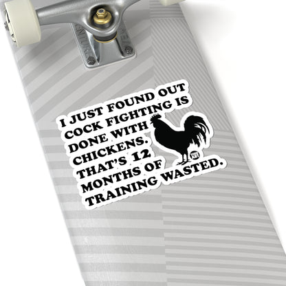 Training RegretTodd Art Sticker