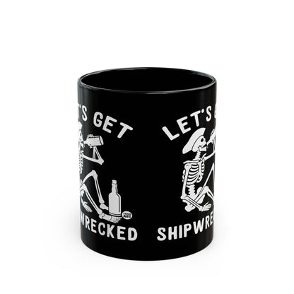 Skeleton Pirate Adventure Todd Art Mug
