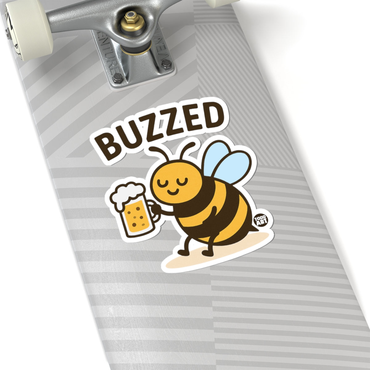 Buzzed Todd Art Sticker