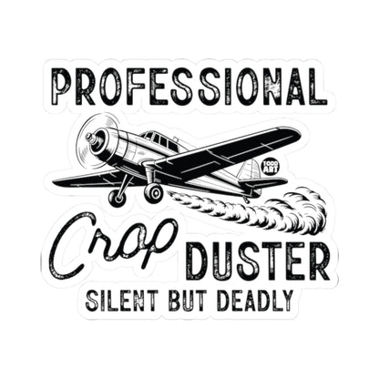 Crop DusterTodd Art Sticker