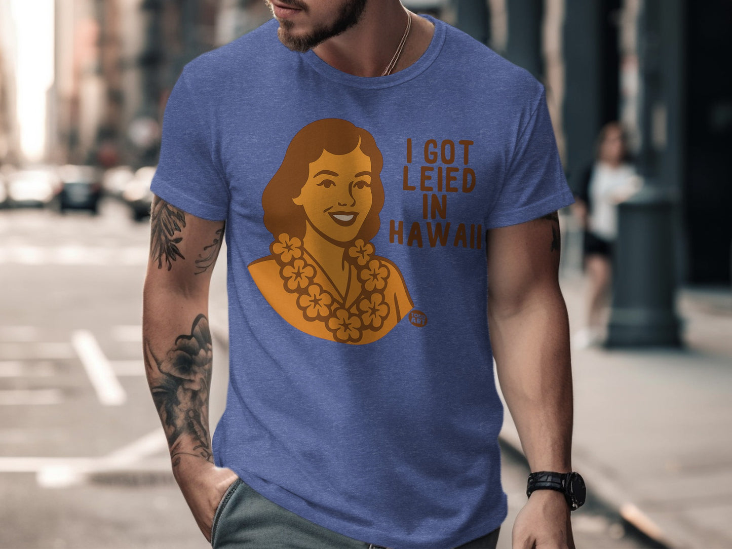 I Got Leied in Hawaii Graphic T-shirt Product