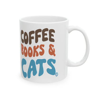 Feline Literature Lover Todd Art Mug