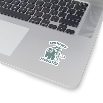 Snuggle MonsterTodd Art Sticker