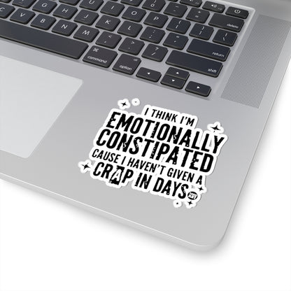 Emotionally ConstipatedTodd Art Sticker