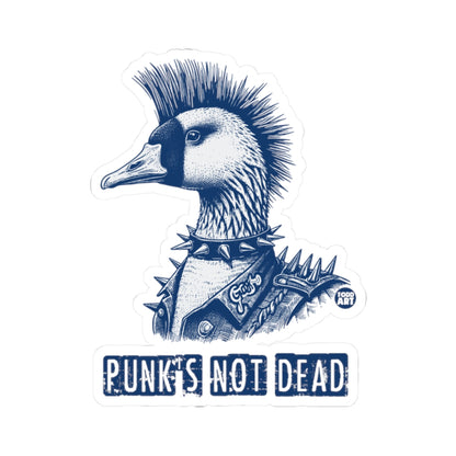 Mohawked RebellionTodd Art Sticker