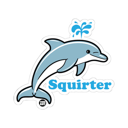 Dolphin Todd Art Sticker