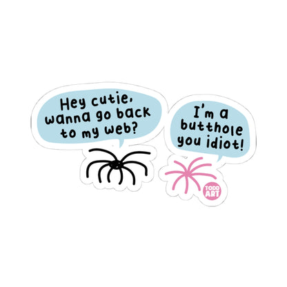 Web ArgumentTodd Art Sticker