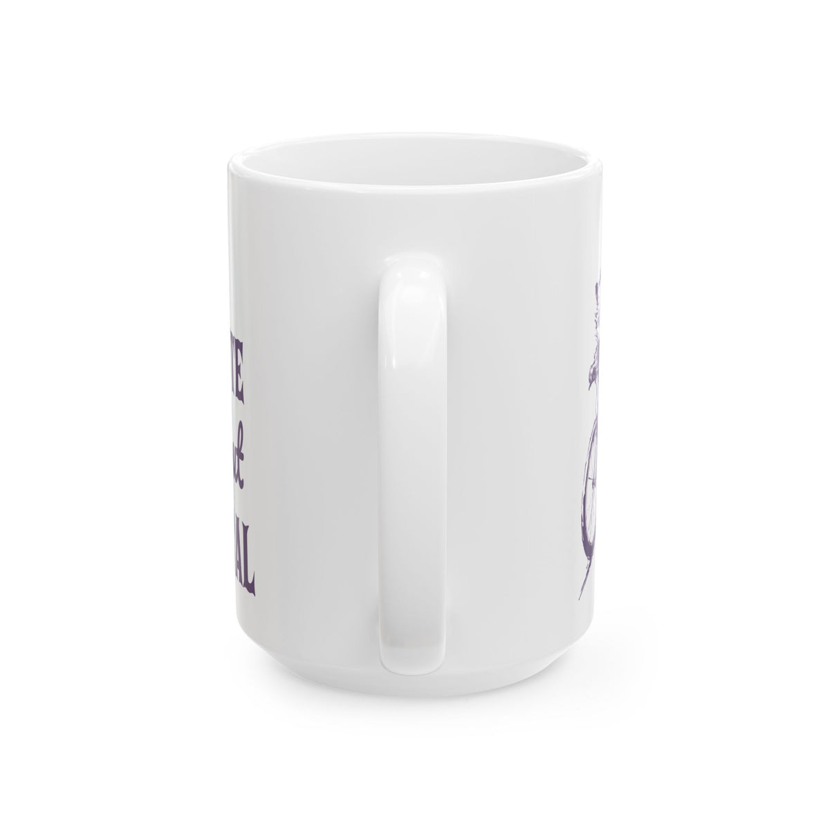 Cute Buff Feral Todd Art Mug