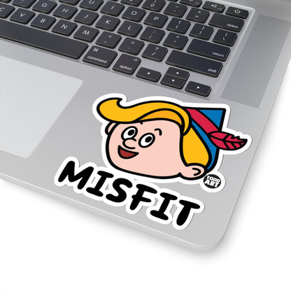Misfit Todd Art Sticker