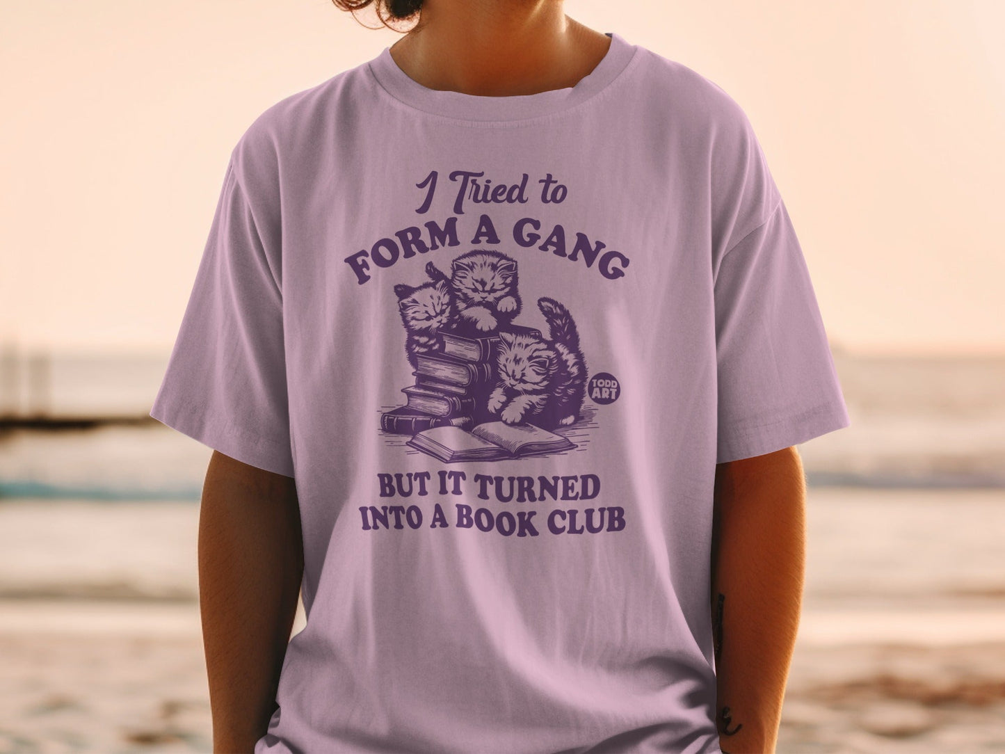 I Tried to Form a Gang Book Club T-Shirt