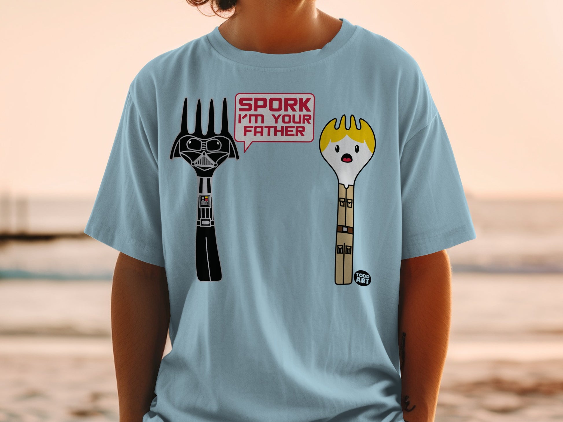 Spork I'm Your Father Darth Vader Luke Skywalker Todd Art product type