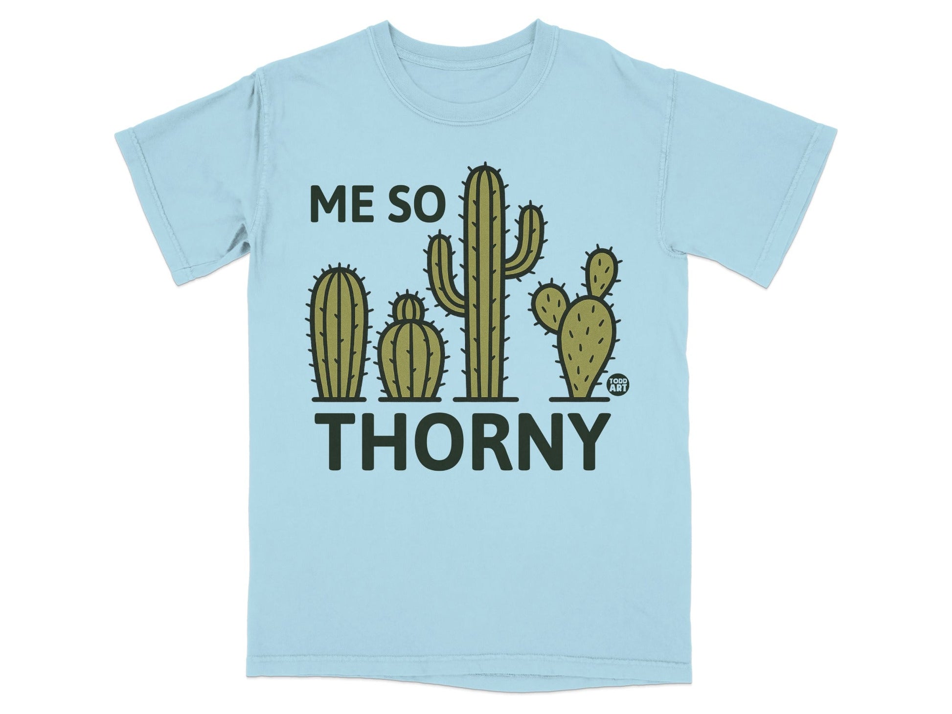 Me So Thorny Cactus Theme Graphic Shirt