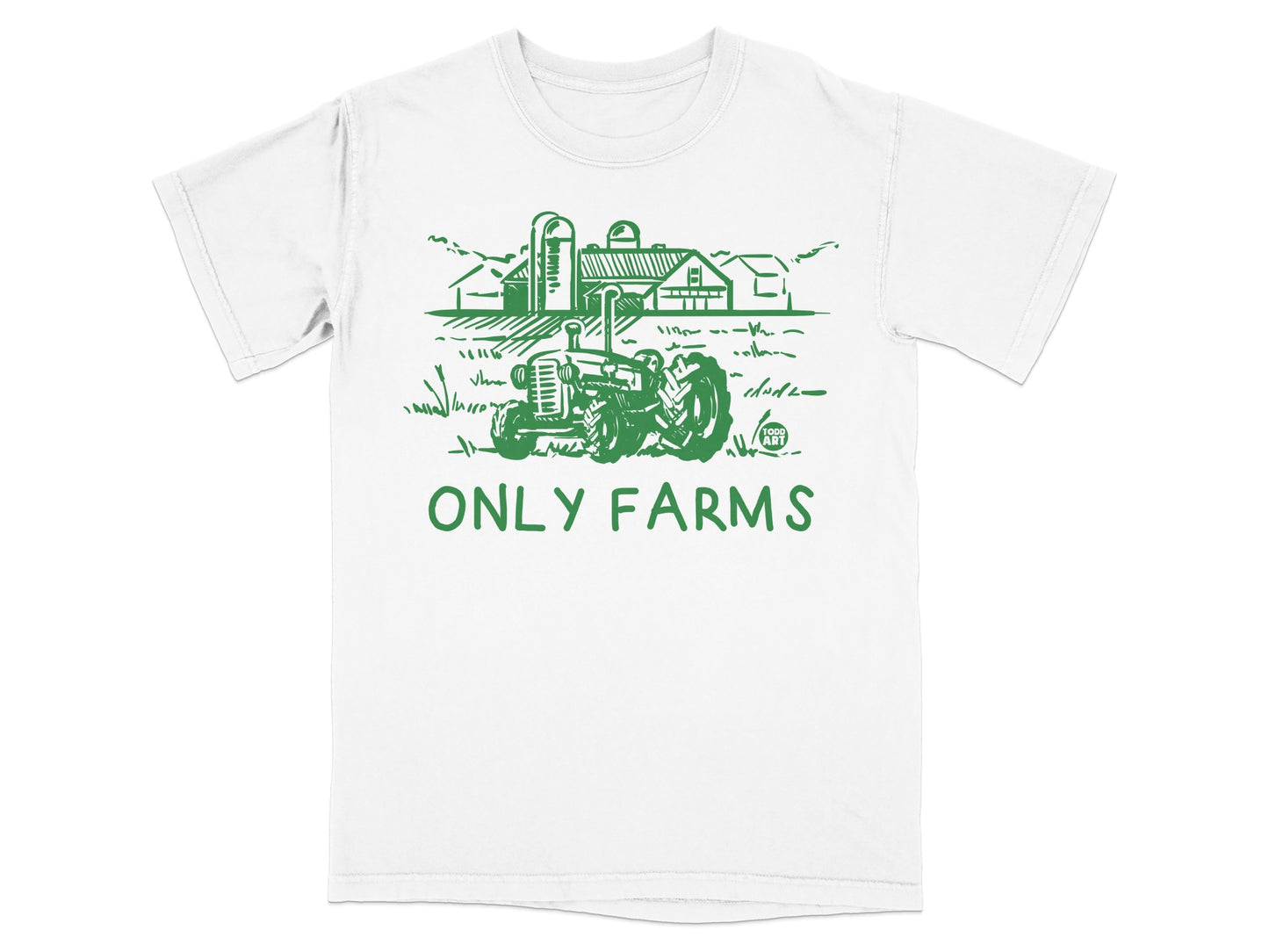 Green Tractor Barns Silos ONLY FARMS Rural product type