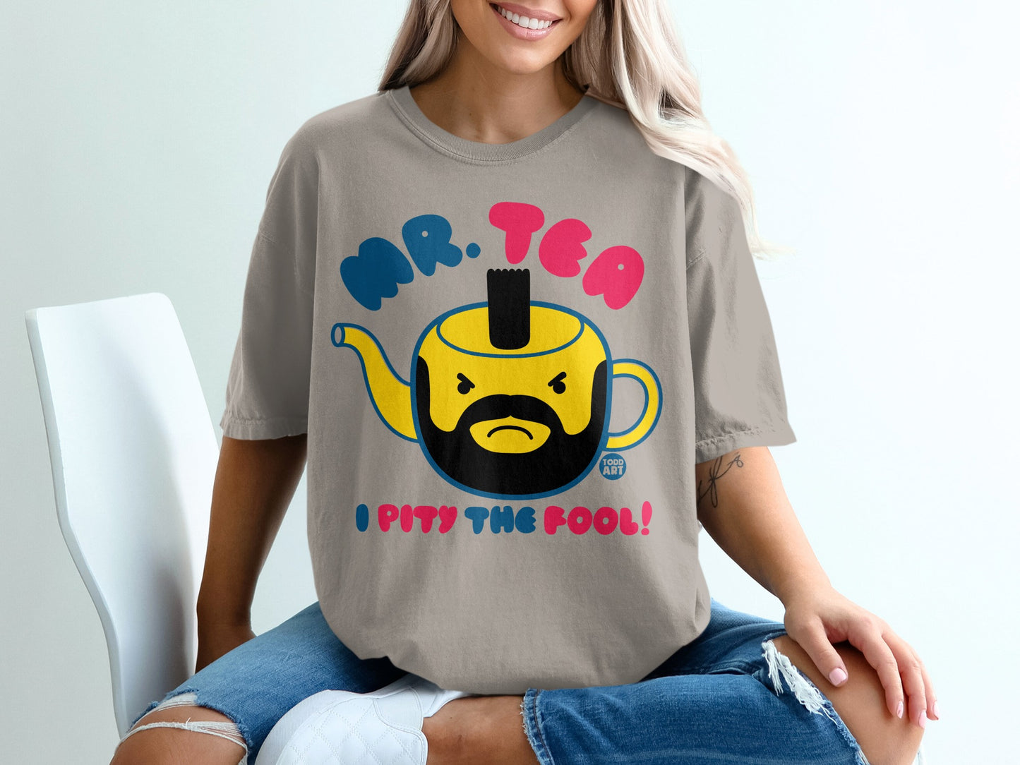 MR. TEA I PITY THE FOOL! Character Art product type