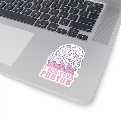 Excuse MeTodd Art Sticker
