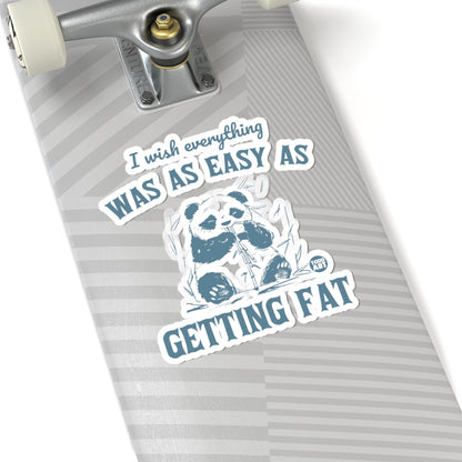Effortless indulgenceTodd Art Sticker