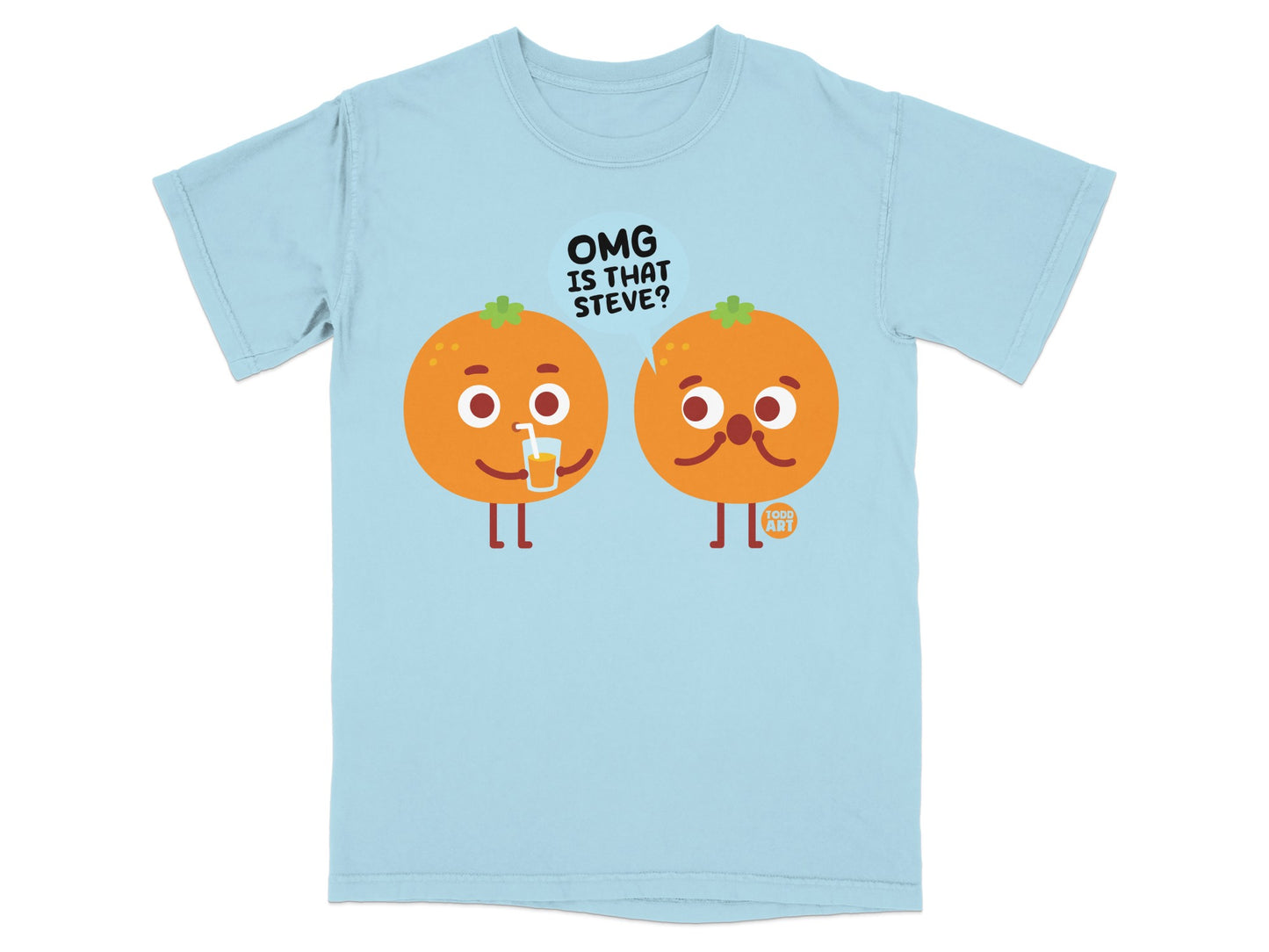 OMG IS THAT STEVE? orange cartoon character product type