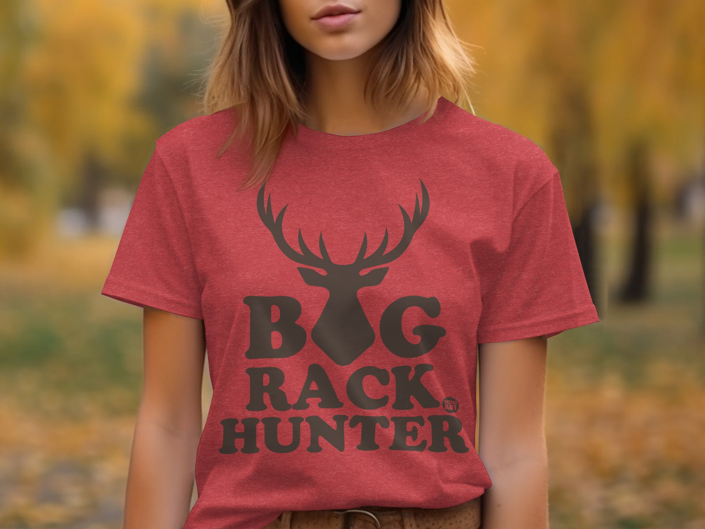 Big Rack Hunter Graphic Tee for Outdoor Enthusiasts