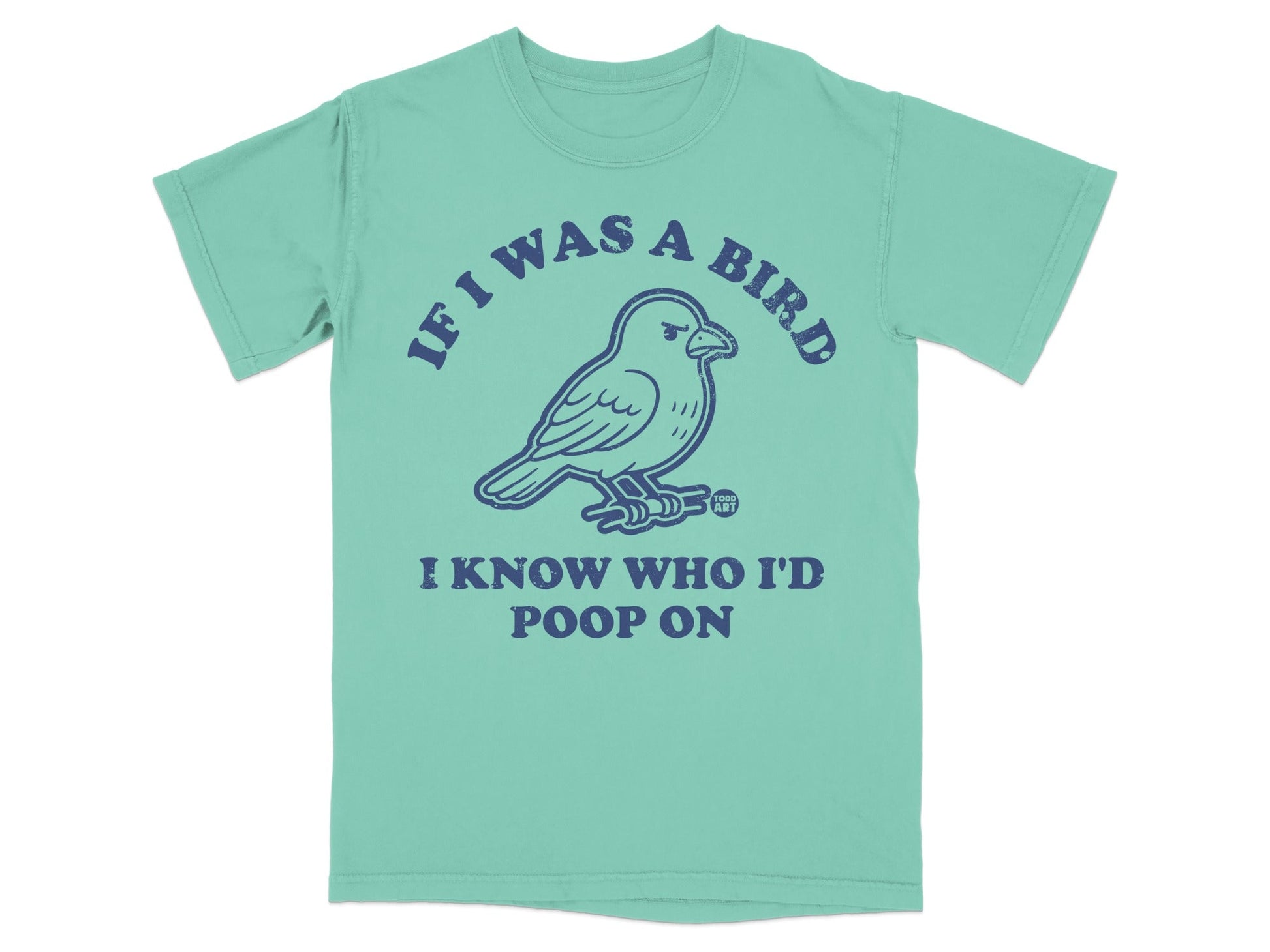 If I Was A Bird I Know Who I'd Poop On T-Shirt
