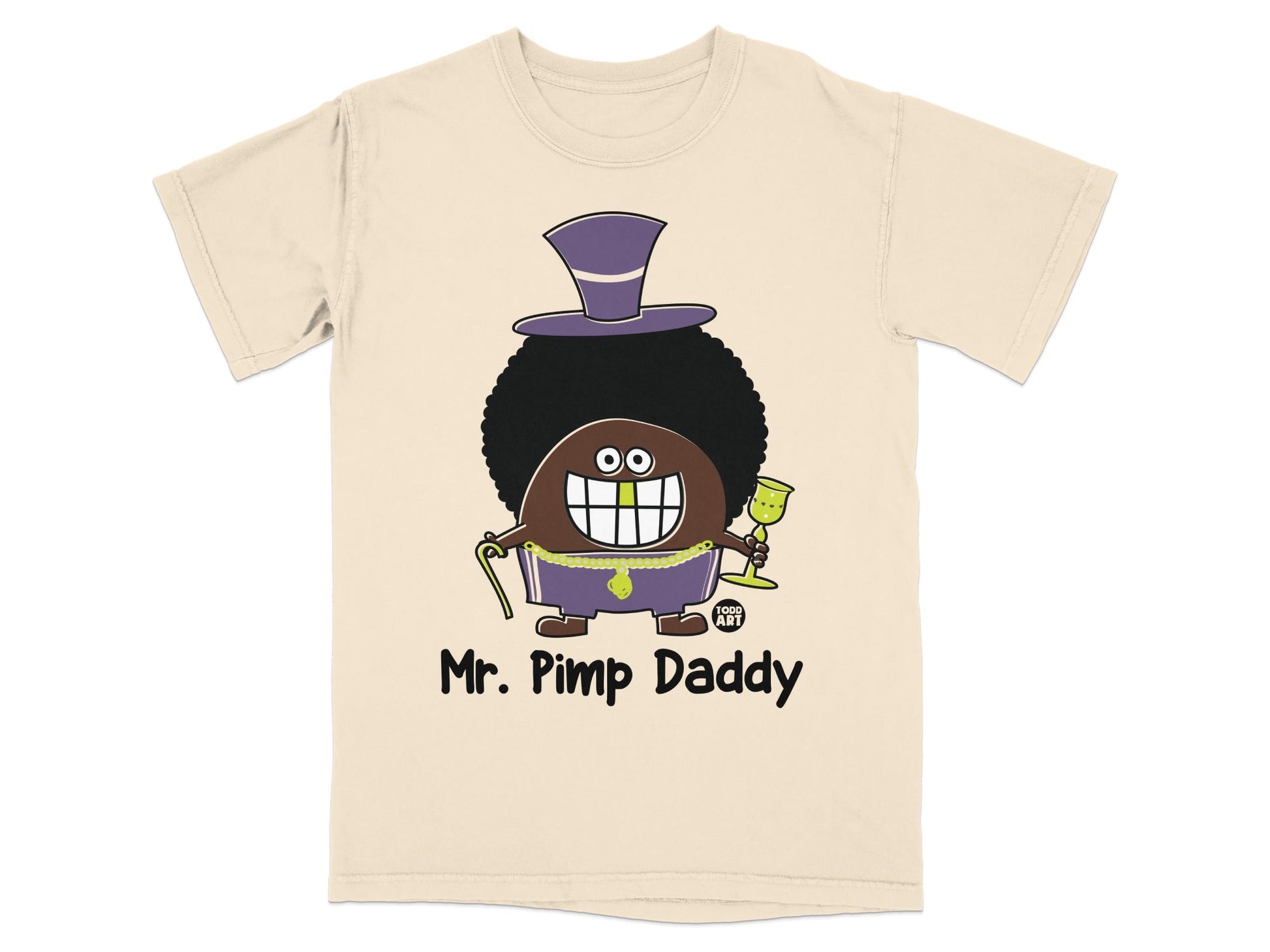 Mr. Pimp Daddy Character Graphic T-Shirt