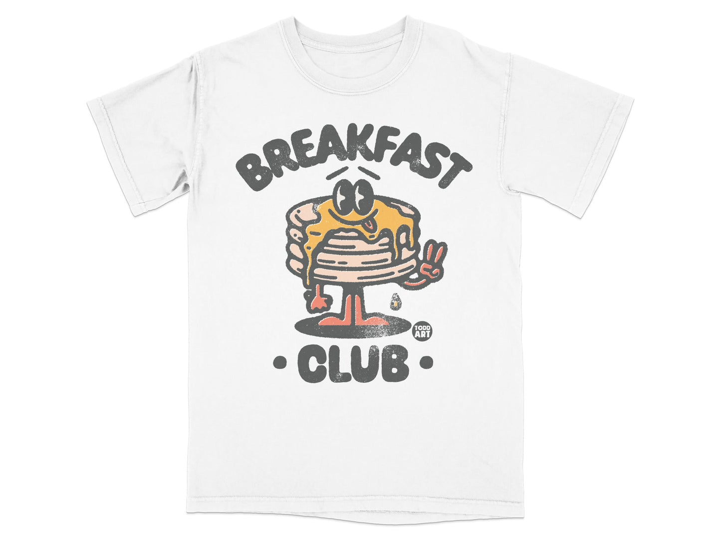 Breakfast Club Pancake Character T-shirt