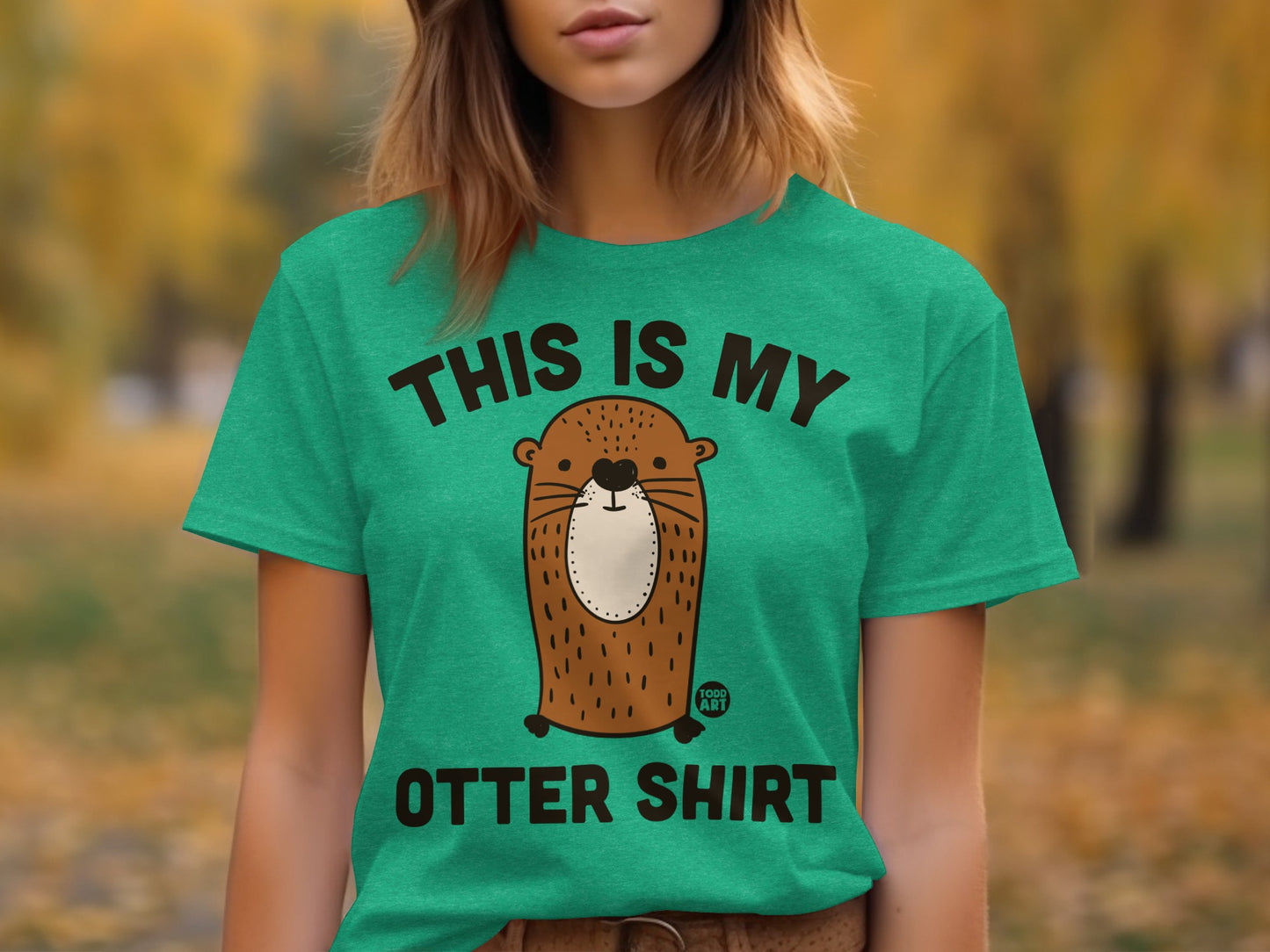 This Is My Otter Shirt Funny Animal Graphic Tee