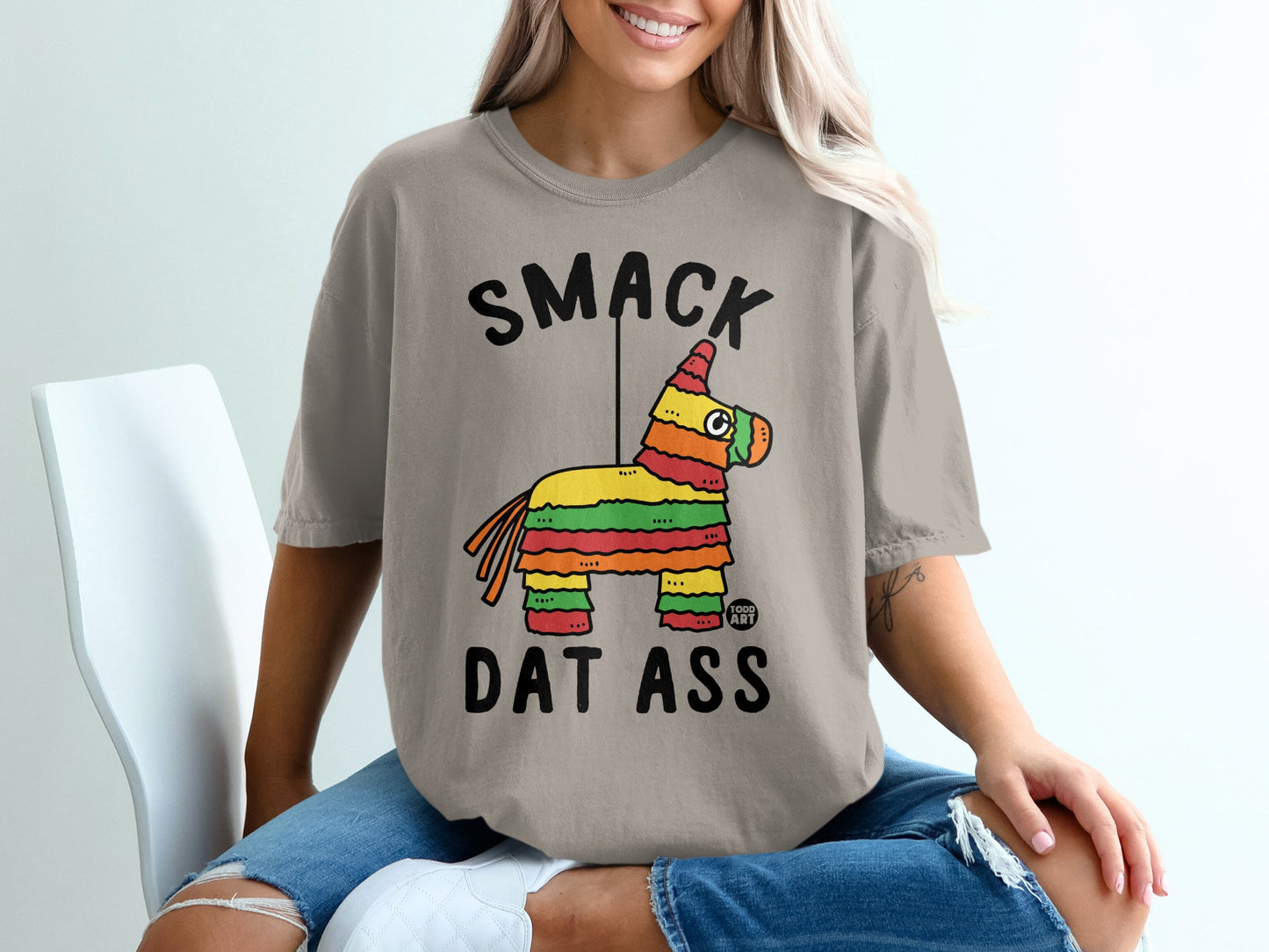SMACK DAT ASS Pinata Colorful Design product type