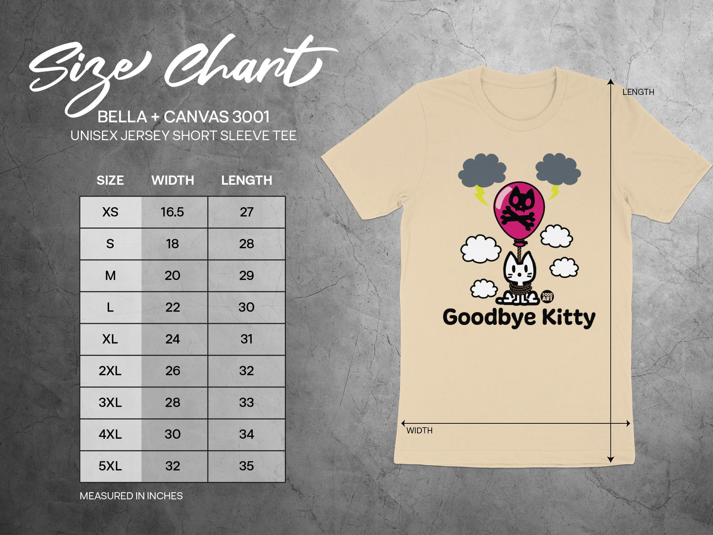 Humorous Graphic Tee Goodbye Kitty Shirt for Fun Style