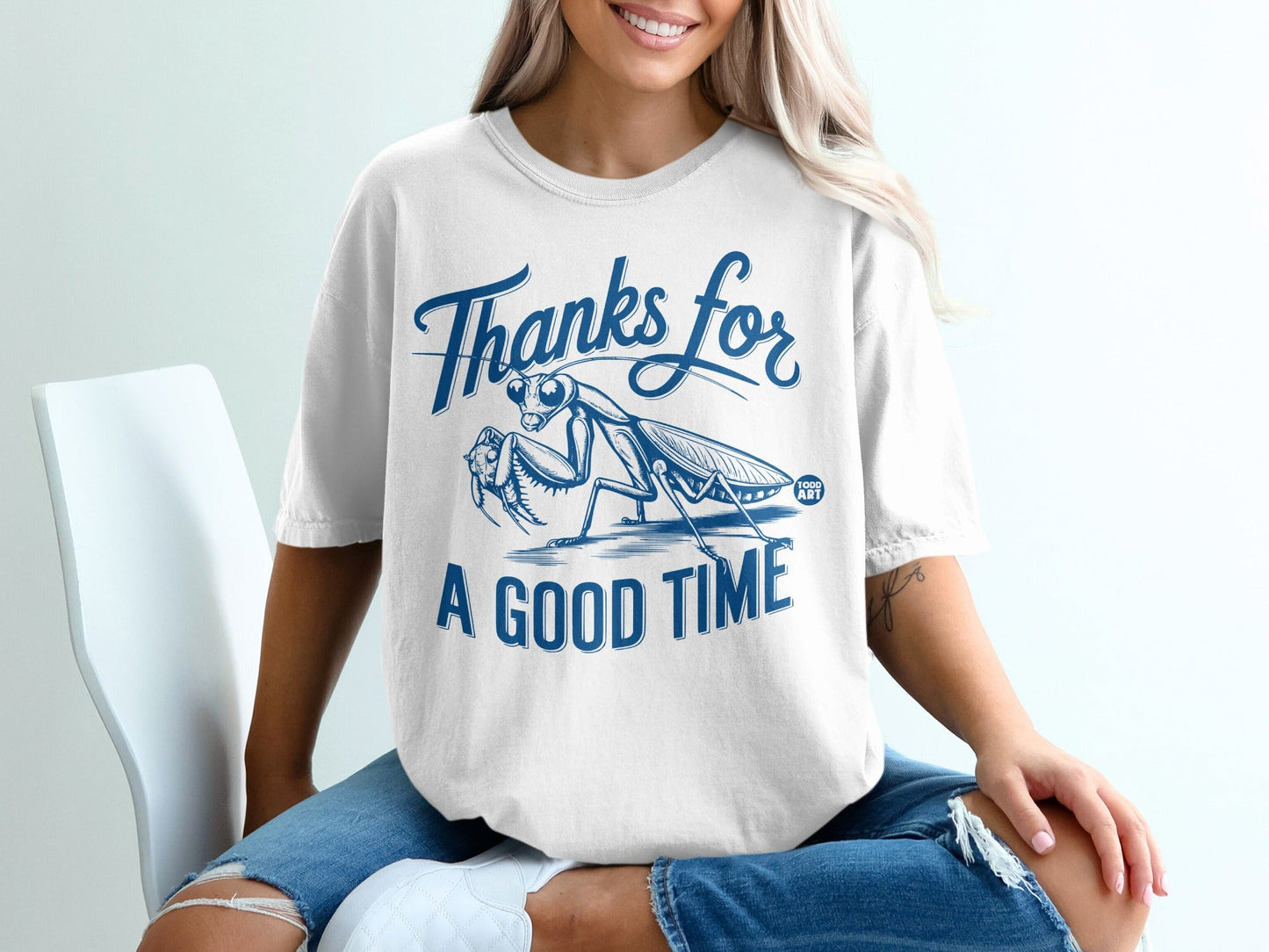 Thanks For A Good Time Graphic Tee Shirt