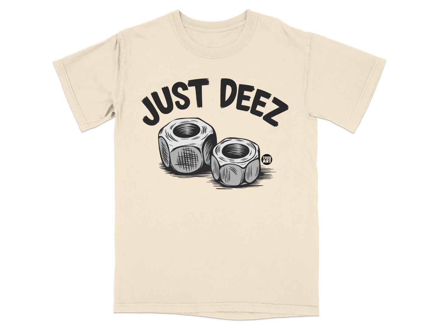 JUST DEEZ Nuts Funny Graphic Illustration product type