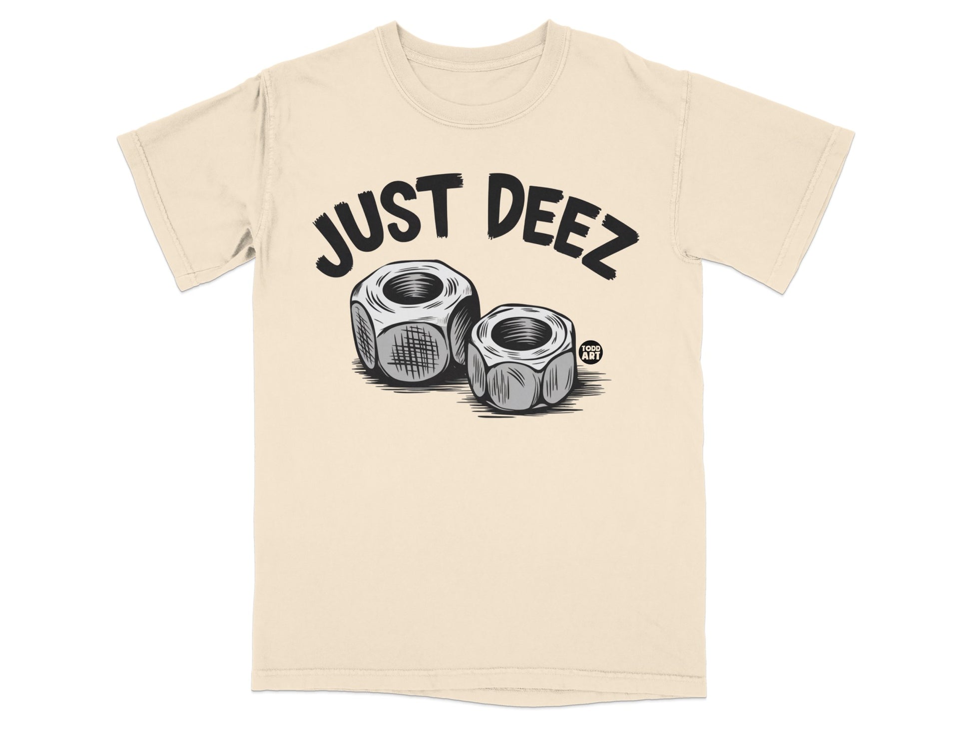JUST DEEZ Nuts Funny Graphic Illustration product type
