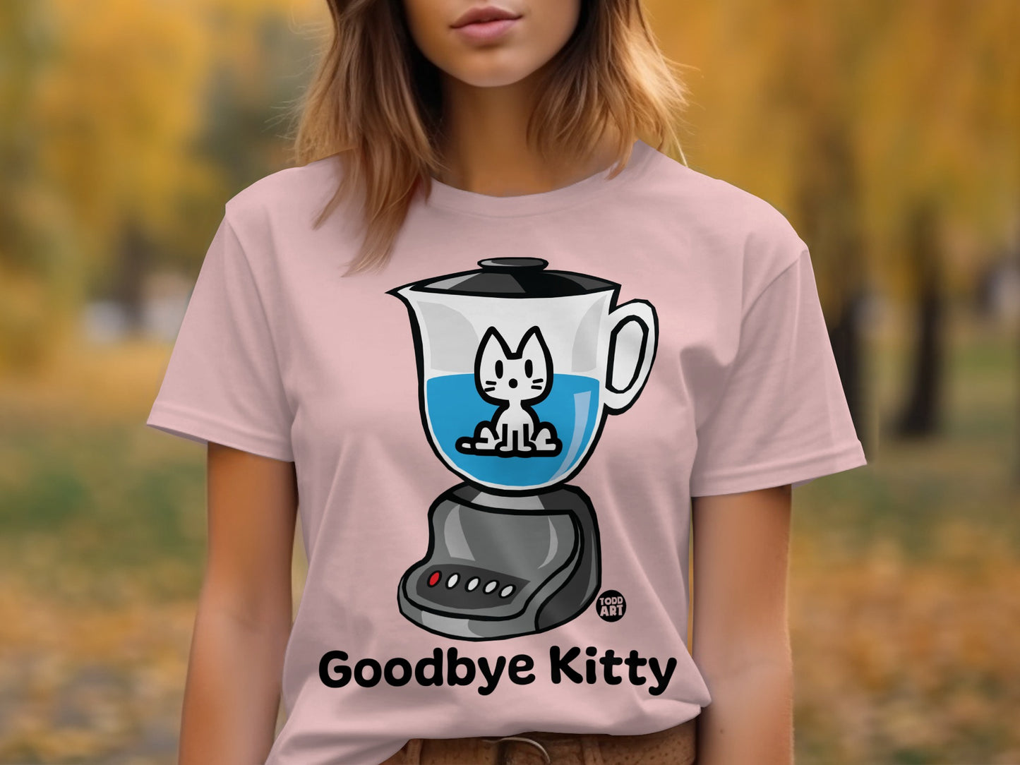 Goodbye Kitty Blender Graphic Tee Product