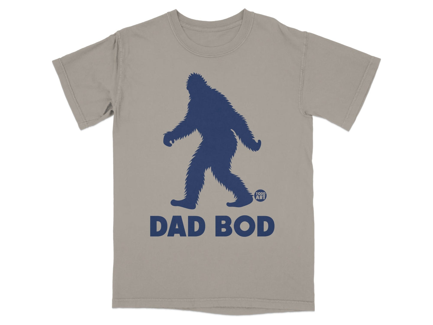 Funny Bigfoot Dad Bod Graphic T-Shirt for Dad Gifts