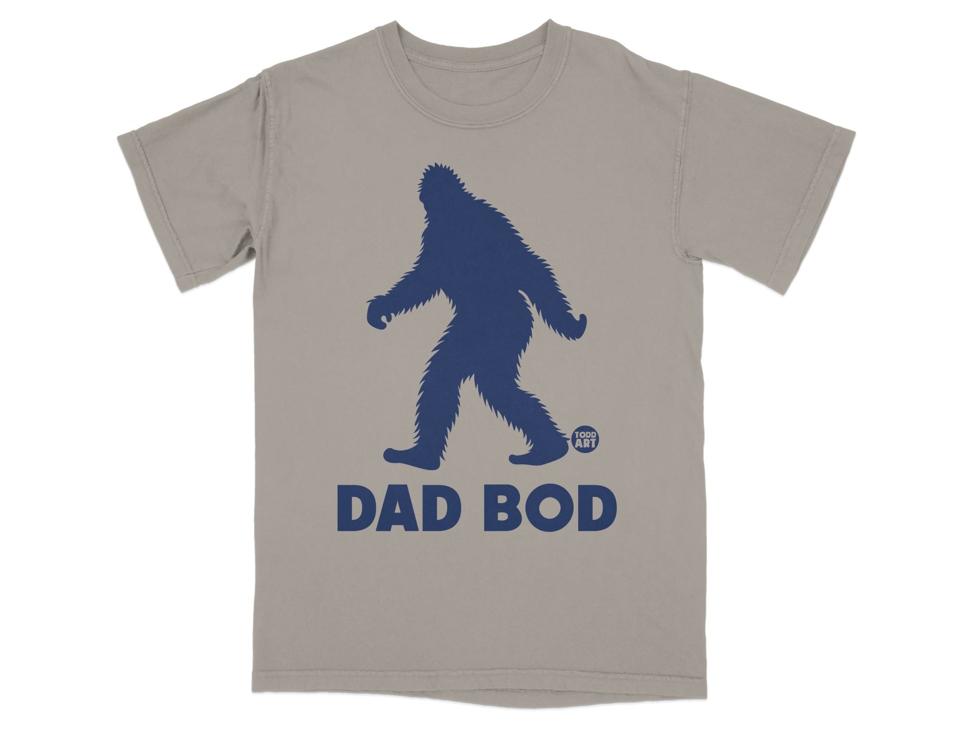 Funny Bigfoot Dad Bod Graphic T-Shirt for Dad Gifts