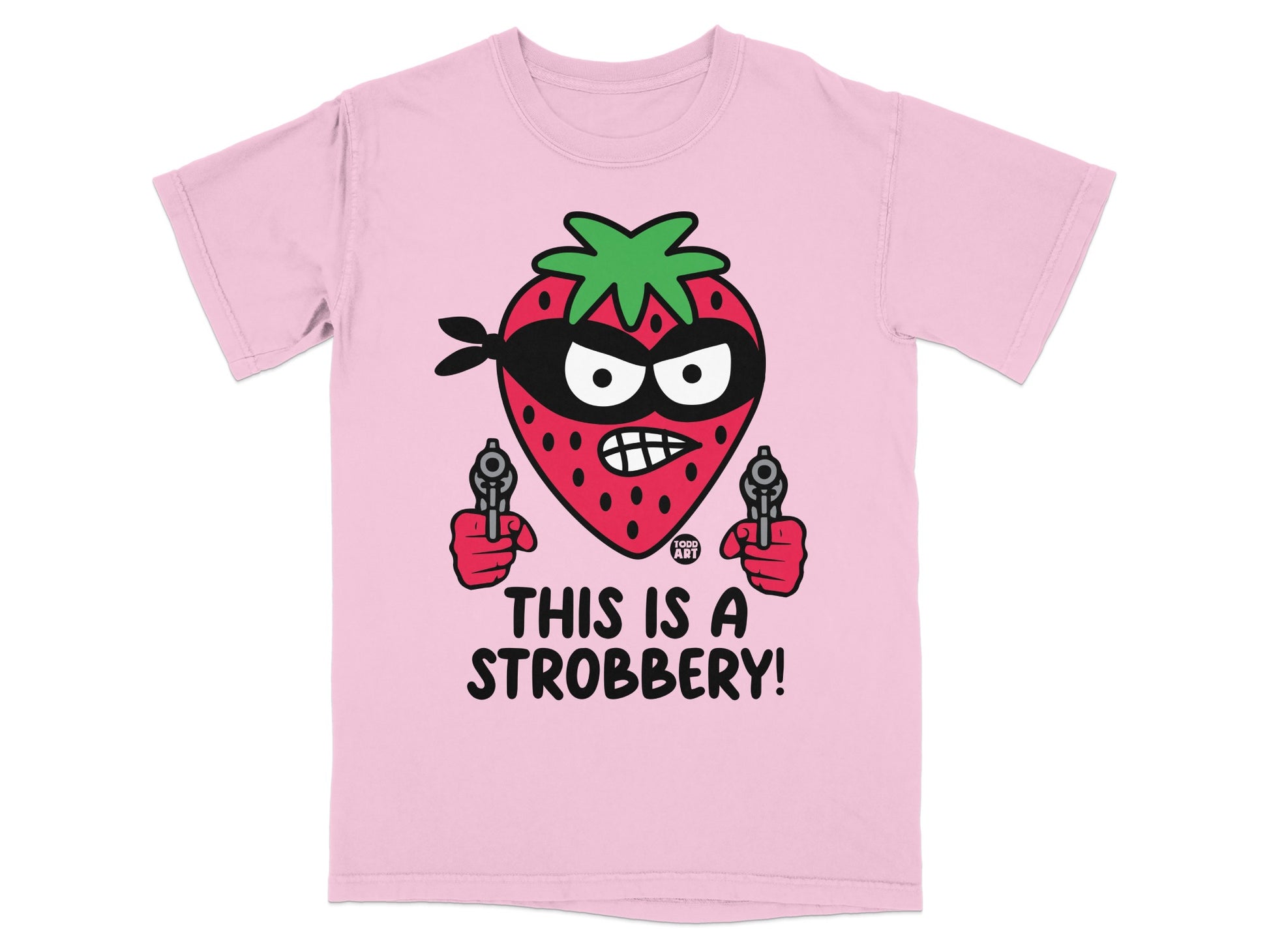 Pink Strawberry Mask Guns THIS IS A STROBBERY product type