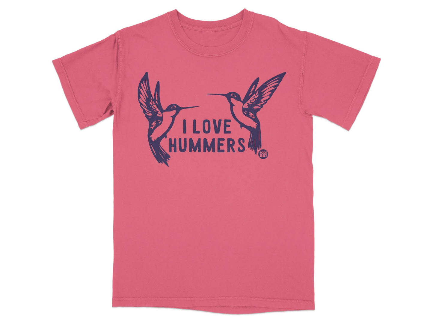I Love Hummers Hummingbird Graphic T-Shirt Product