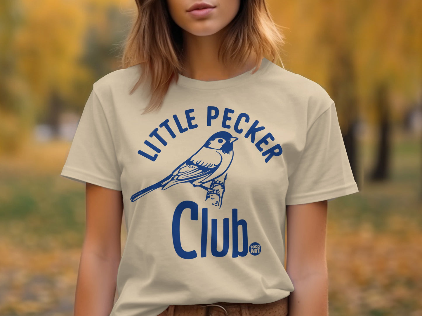 Little Pecker Club Graphic Tee for Bird Lovers