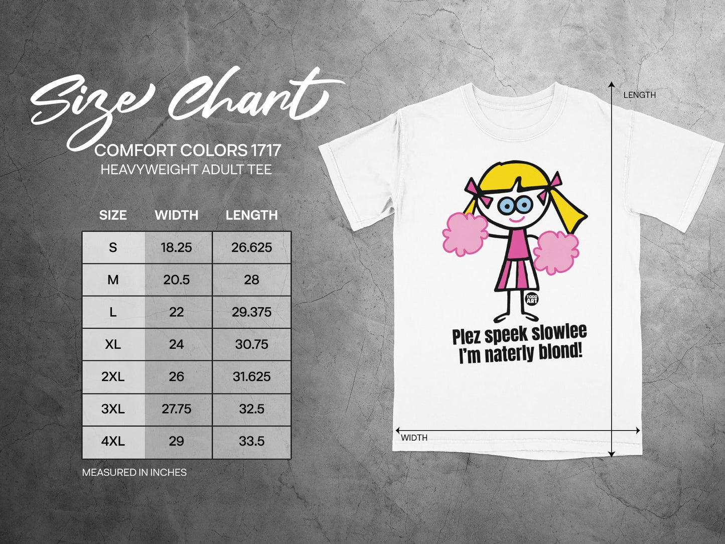 Plez speek slowlee I'm naterly blond! tee shirt