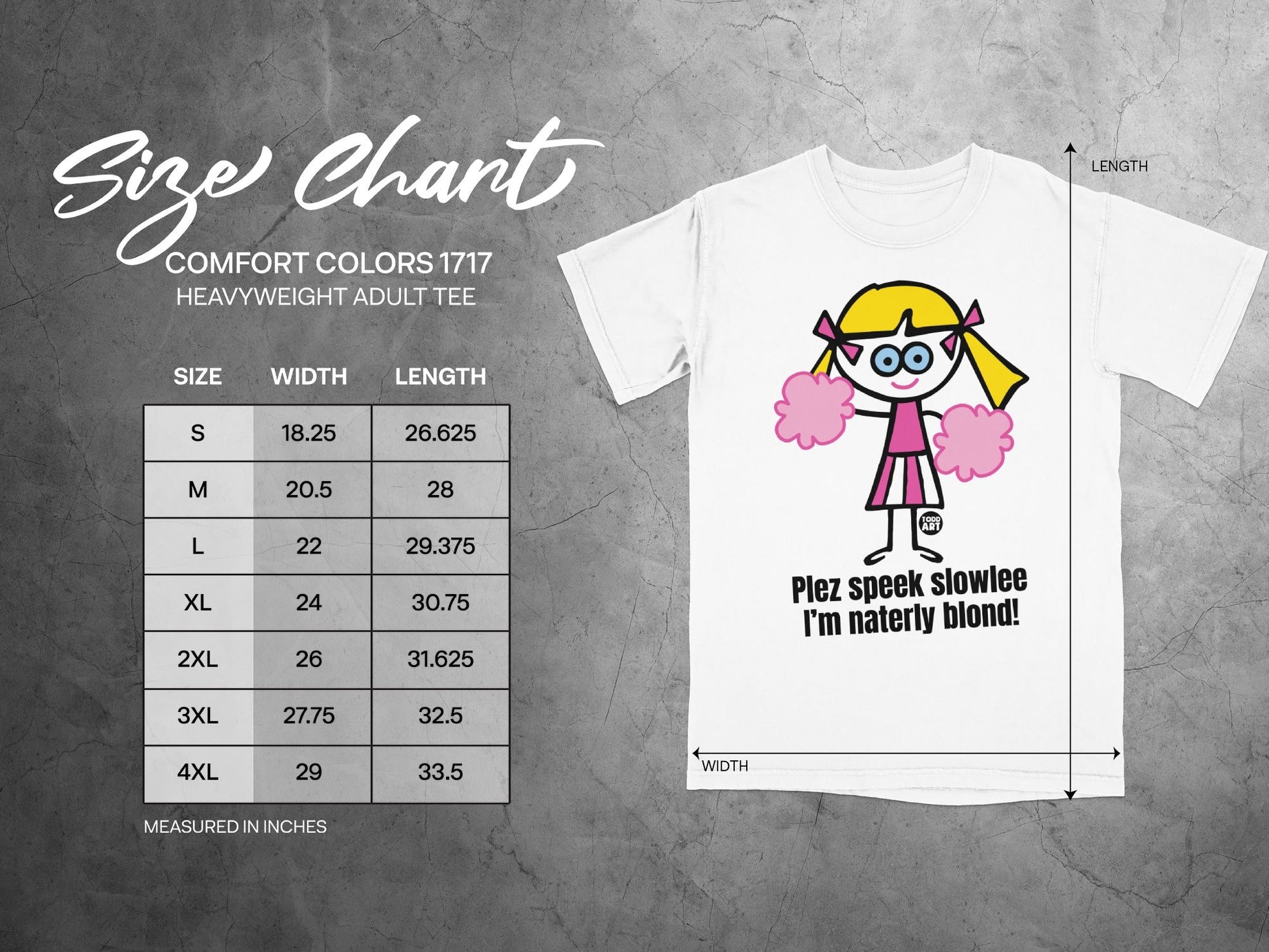 Plez speek slowlee I'm naterly blond! tee shirt