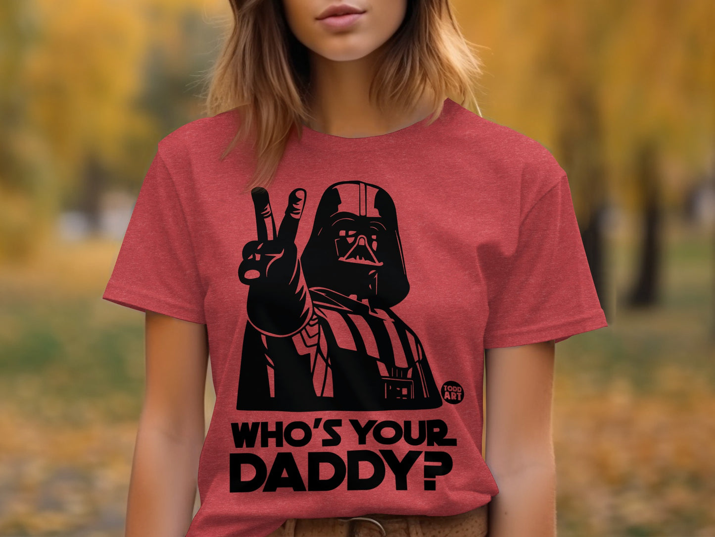 Who's Your Daddy Darth Vader Graphic T-Shirt
