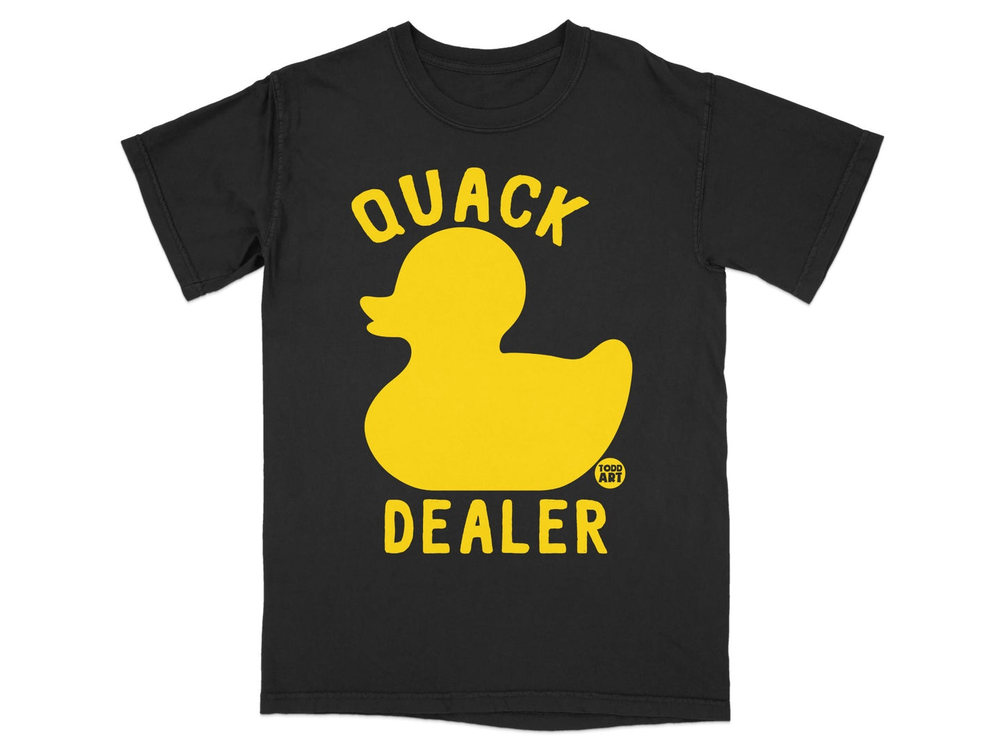 Quack Dealer Yellow Duck Graphic T-Shirt Product