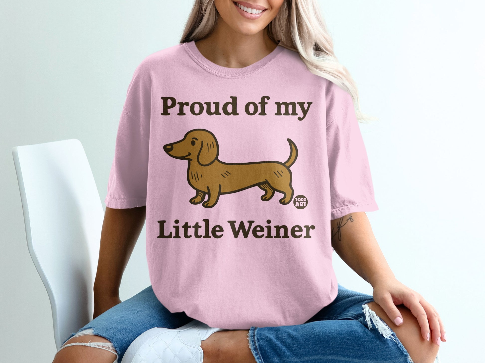 Proud of My Little Weiner Graphic Tee
