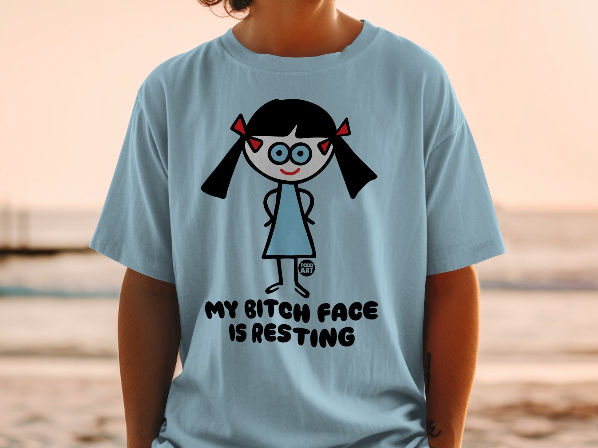 My Bitch Face Is Resting Graphic T-Shirt