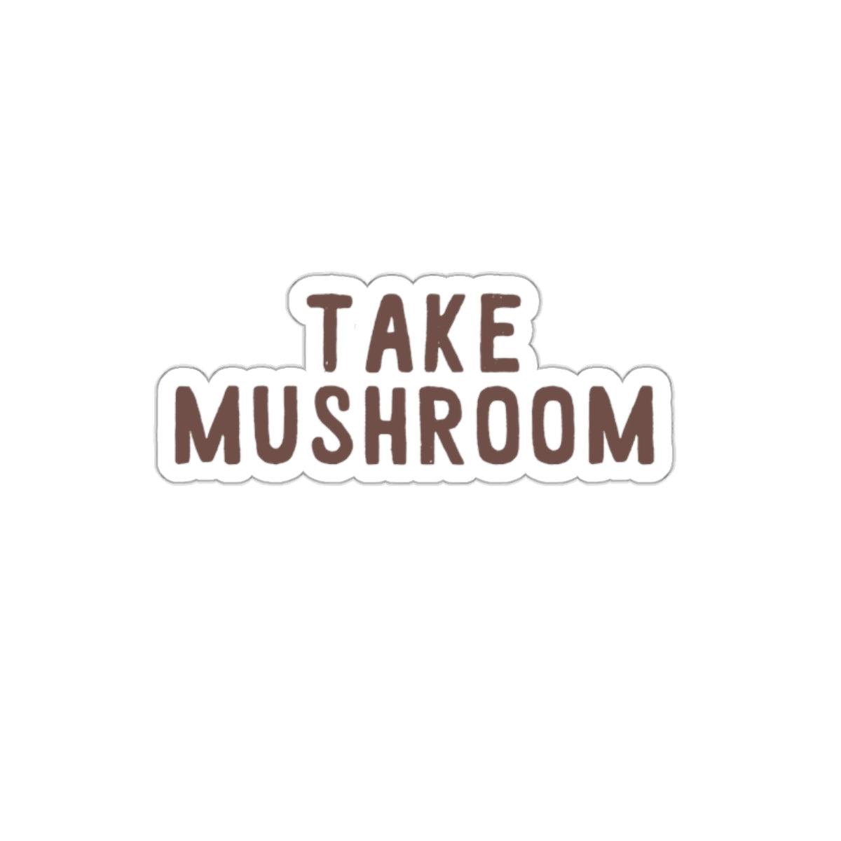 Fun Take Mushroom Sticker for Decorating and Personalizing
