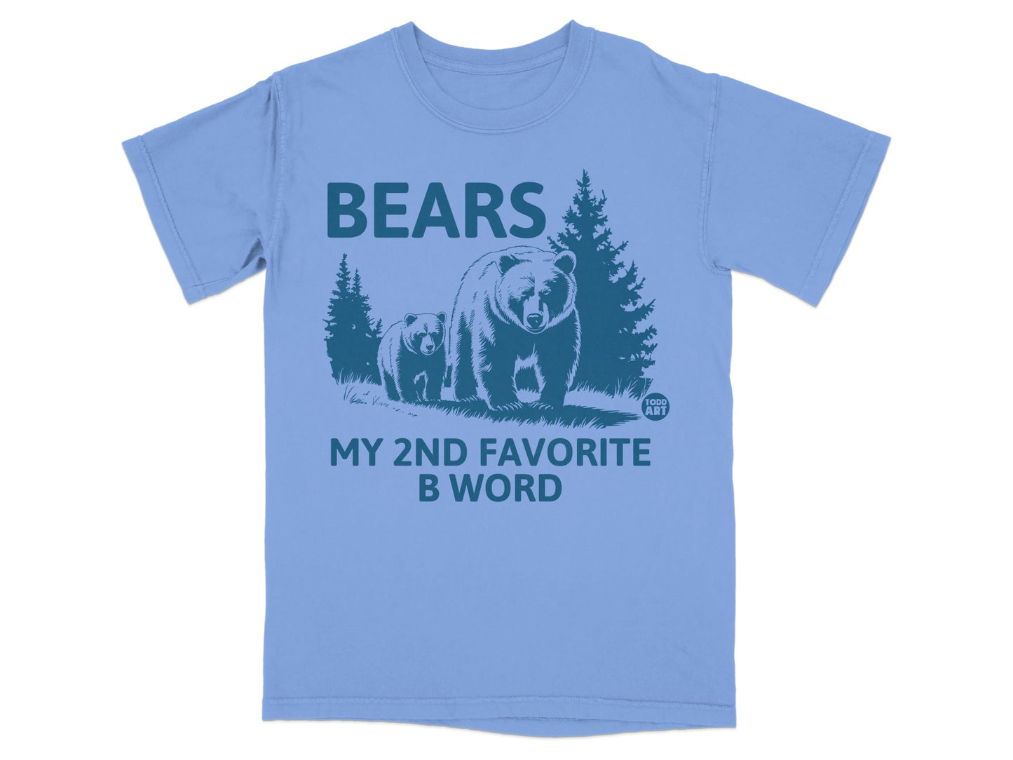 Bears My 2nd Favorite B Word Graphic Shirt