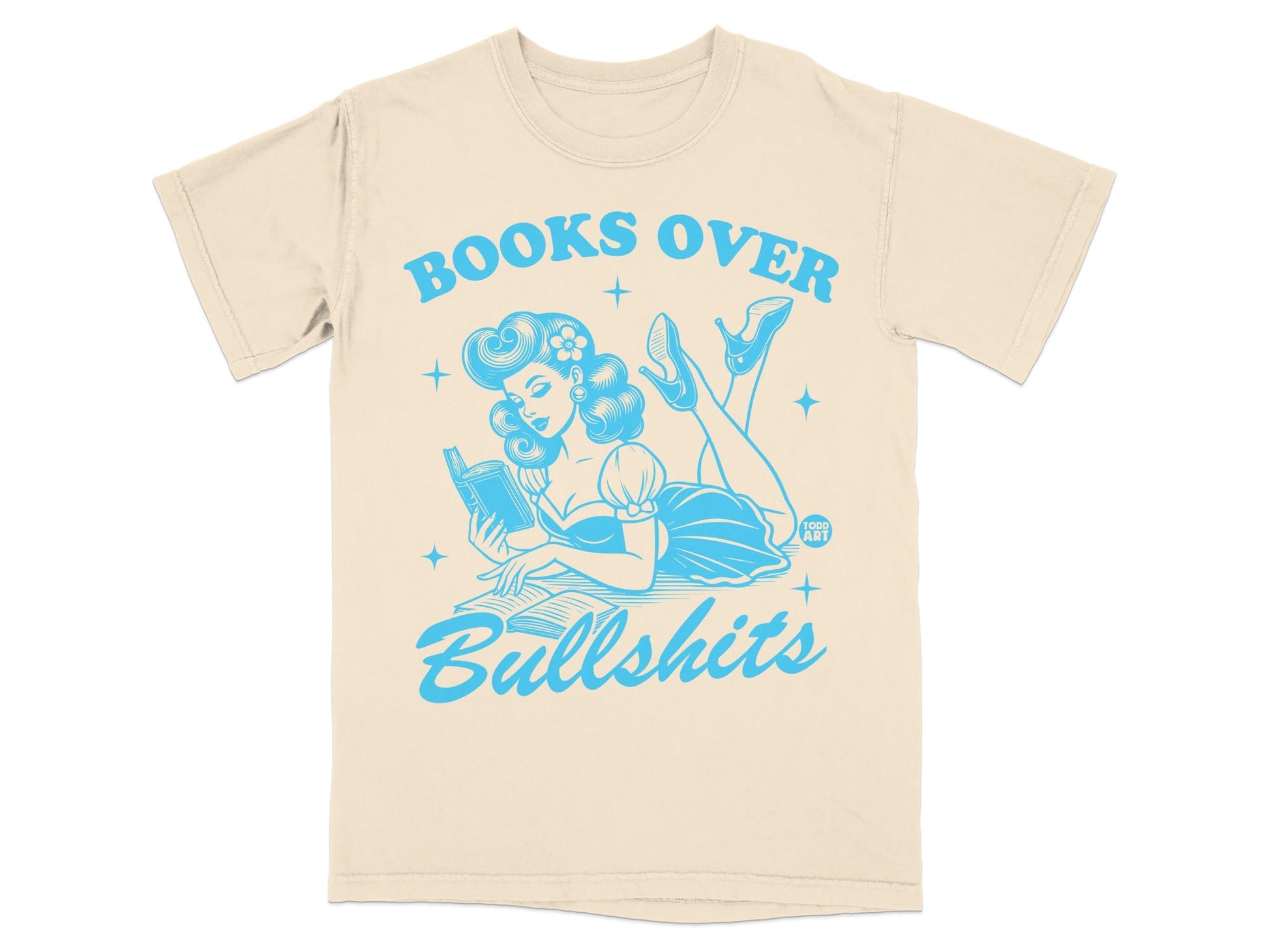Books Over Bullshits Graphic Tee