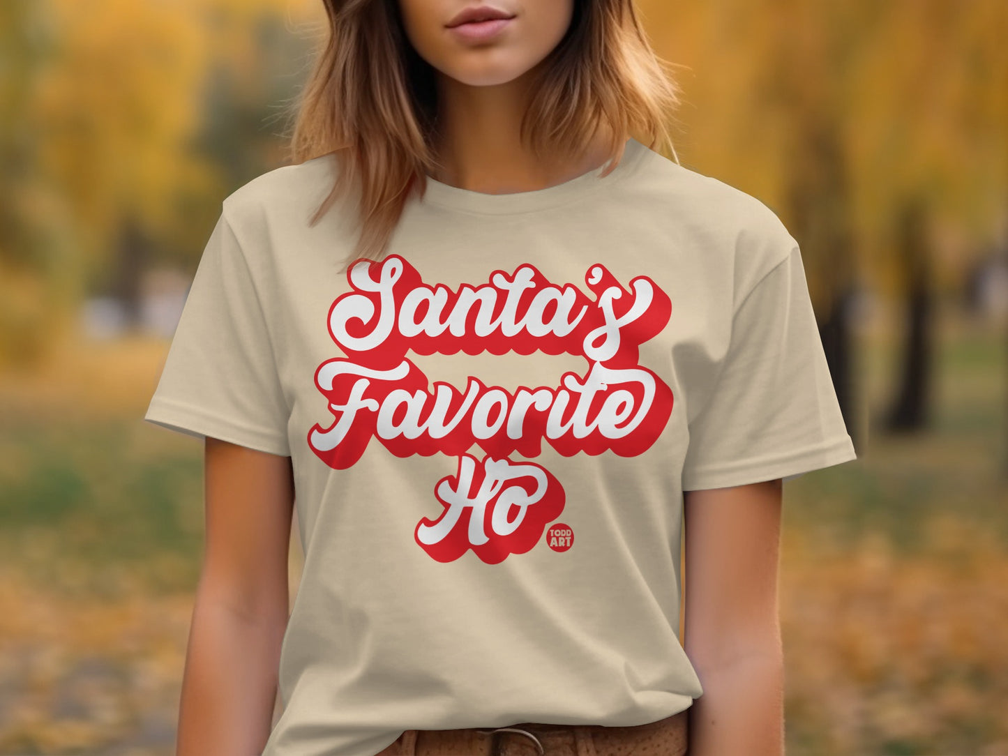 Santa's Favorite Ho Graphic T-Shirt Product
