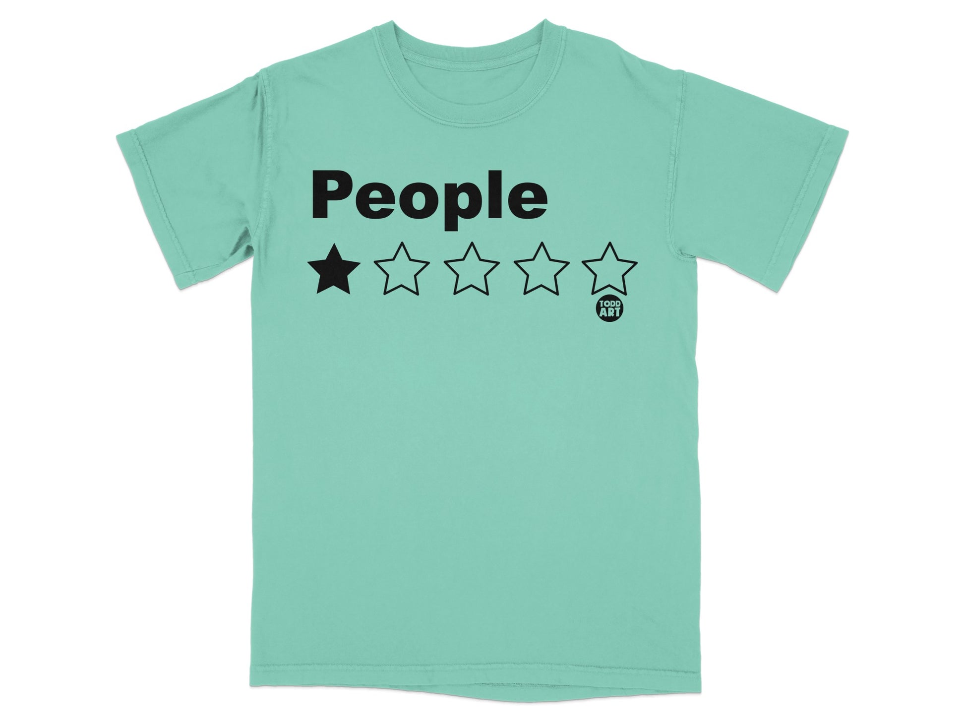 People One Star Rating Funny Statement product type