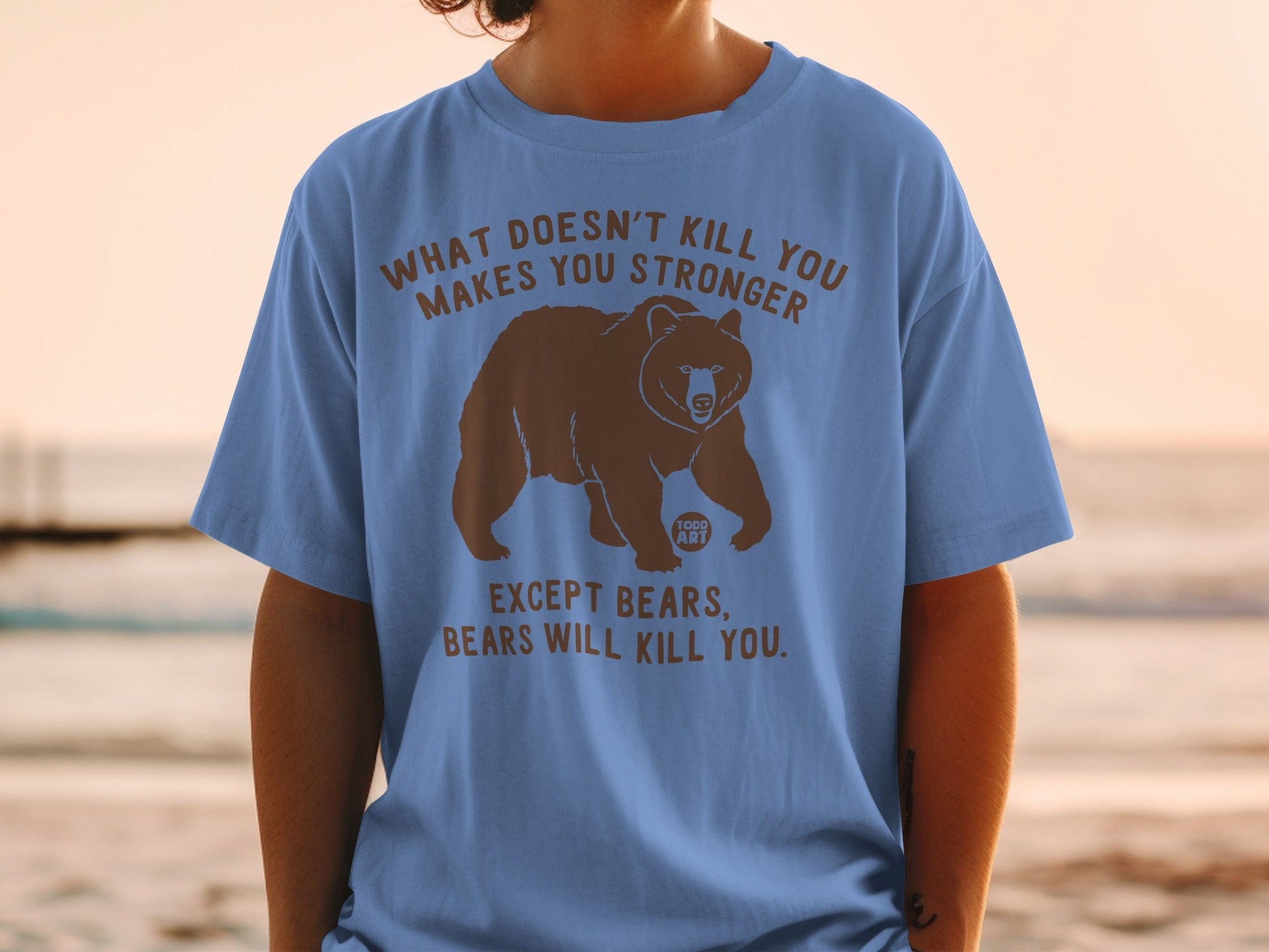What Doesn't Kill You Bear Graphic T-Shirt
